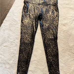 SPANX Leopard Print Leggings